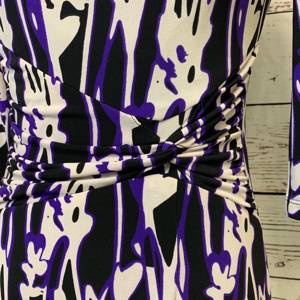 David Meister Abstract Dress Size 2 - Picture 5 of 8